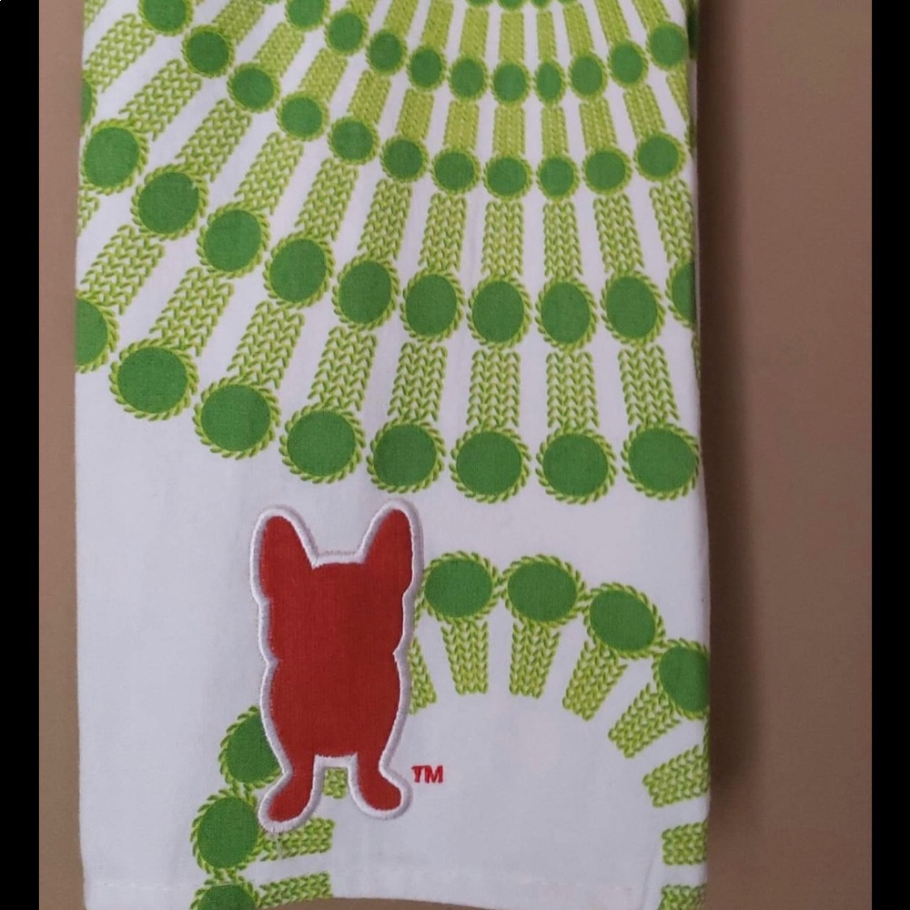 French Bulldog kitchen towel